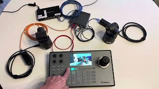 Using the Tenveo KB200Pro to control OBSBOT Tail-Air cameras using NDI screenshot 3