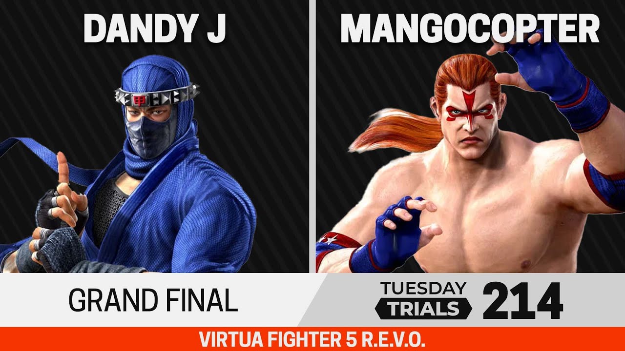 Tuesday Trials 214 VF5 Grand Final - Dandy J (Kage) vs Mangocopter (Wolf)