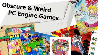 Obscure & Weird PC Engine Games I Own