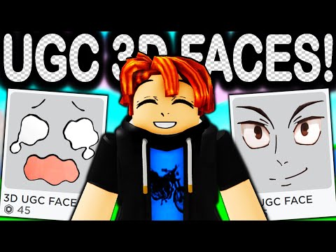 UGC FACES UPGRADED AGAIN!? NEW 3D UGC FACES! (ROBLOX) 