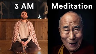 I Tried the Dalai Lama's (strict) Daily Routine - ep. 6