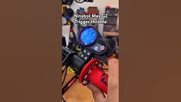 Do you like trigger throttle? 🛴 #ninebot #electricscooter #maxg2 #shortvideo #shorts #short