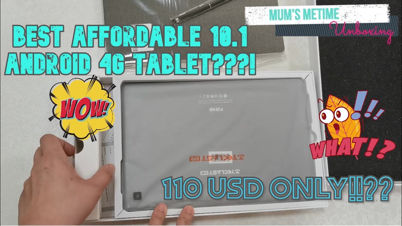 Unboxing Teclast Phd 10 1 Tab Most Affordable With Amazing Specs Youtube