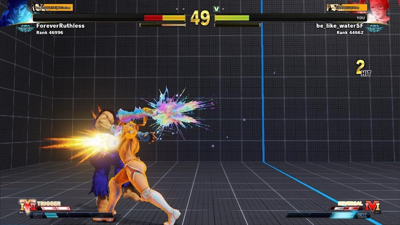 STREET FIGHTER V Rage quitting idiot - YouTube