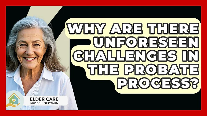 Why Are There Unforeseen Challenges In The Probate Process? - Elder Care Support Network