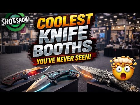 SHOT Show Floor Walk — The Coolest Knife Booths You’ve Never Seen Before