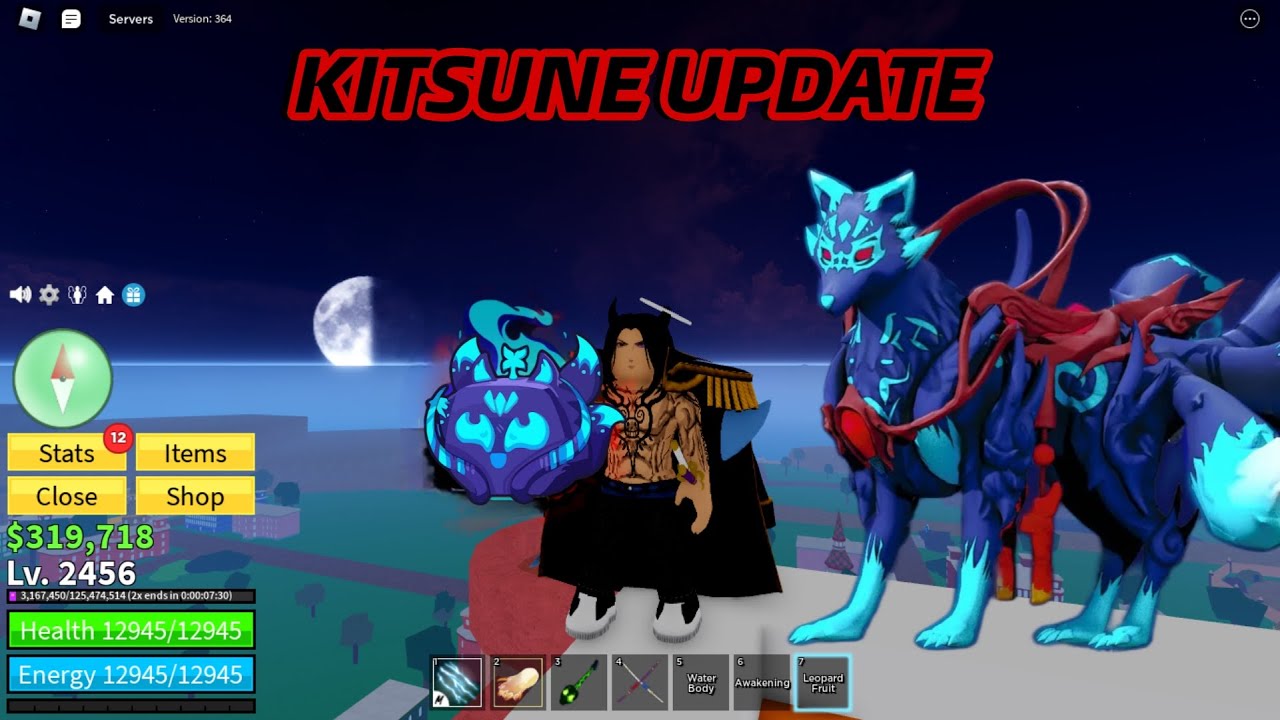 🔴 BLOX FRUITS AO VIVO - UPDATE KITSUNE + LEVIATHAN 🔴 LIVE ON! 