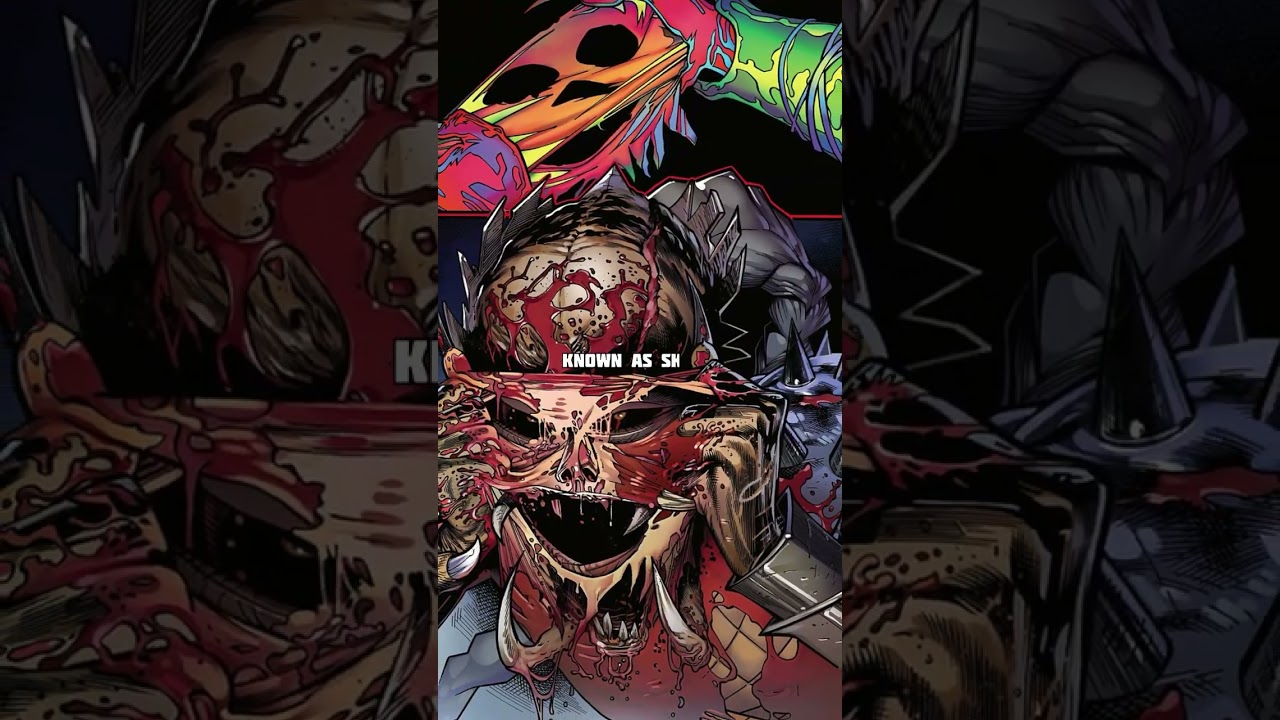 Predator vs spider with kreven the hunter . 