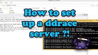 DDNet - How To Setup A DDrace Server