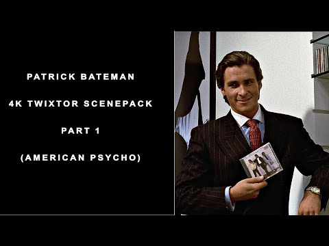 Patrick Bateman 4k twixtor scenepack (part 1) (American Psycho) | @DOPE_EDITS0