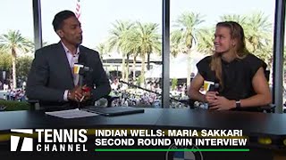 Famous Maria Sakkari Gushes About New Coach David Witt; Indian Wells 2R Net Worth