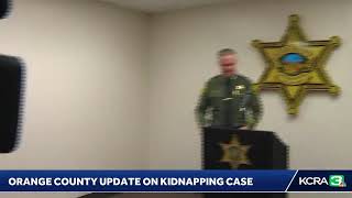The Orange County Sheriff's Office is giving an update on a multi-state kidnapping case