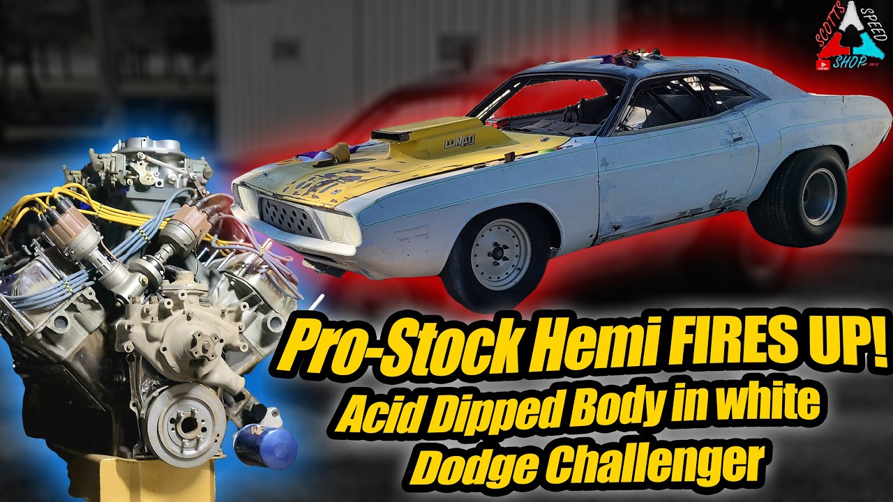 Vintage twin plug Race Hemi FIRES UP! Introducing the Fun City
