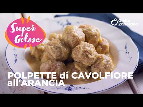 POLPETTE di CAVOLFIORE all'ARANCIA - RICETTA VEGANA🍊🥦✨