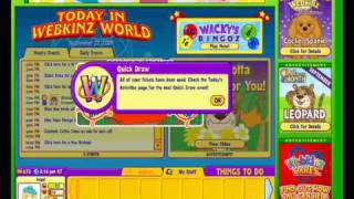 Webkinz quick draw glitch