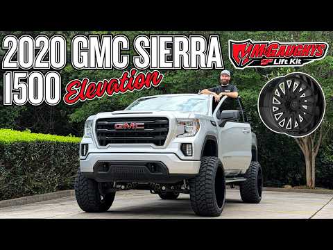 ELEVATE the EXPERIENCE: 2020 GMC Sierra 1500 Elevation | 9" McGaughys Lift Kit | 26x14 TIS Wheels