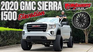ELEVATE the EXPERIENCE: 2020 GMC Sierra 1500 Elevation | 9' McGaughys Lift Kit | 26x14 TIS Wheels