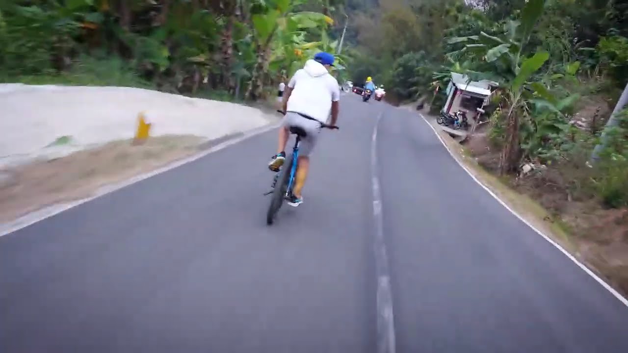 tes performa sepeda semi MTB single suspensi / polygon cascade 2.