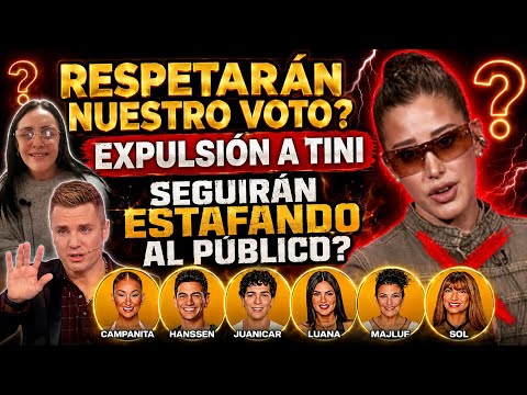 GRAN HERMANO EN CAÍDA 🤦 RESPETARAN NUESTRO VOTO ?🚨 EXPULSIÓN A TINI ? #granhermanogeneraciondorada 