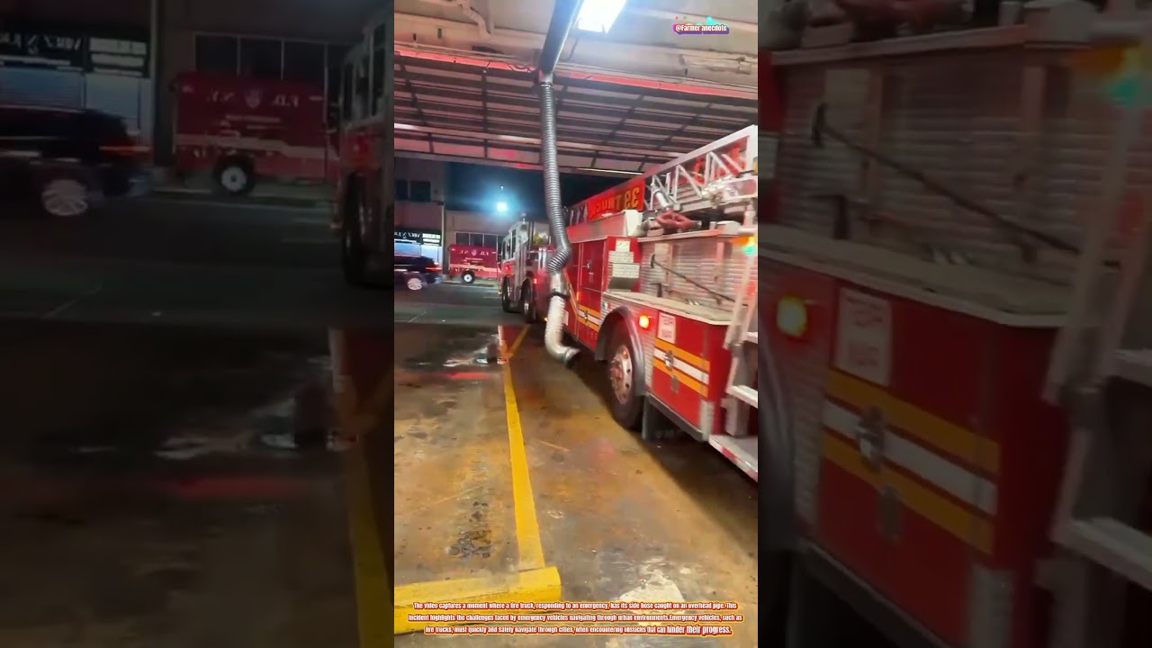 The Incident with the Fire Truck: A Lesson in Urban Design and Emergency Response
