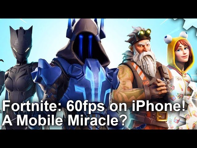 iPhone's new Fortnite's 60fps mode tested - and it's a tech milestone