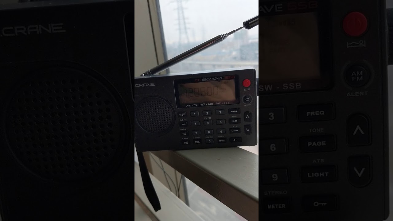 (Add 02) C.Crane CC Skywave SSB Air Band Effect (in another place, the Squelch is set to Level 3)