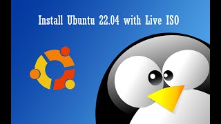 Ubuntu 22 04 LTS Live ISO Install