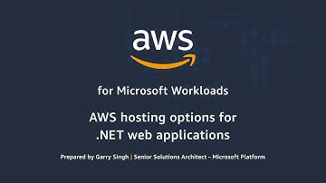 AWS Hosting Option for .NET Web Applications