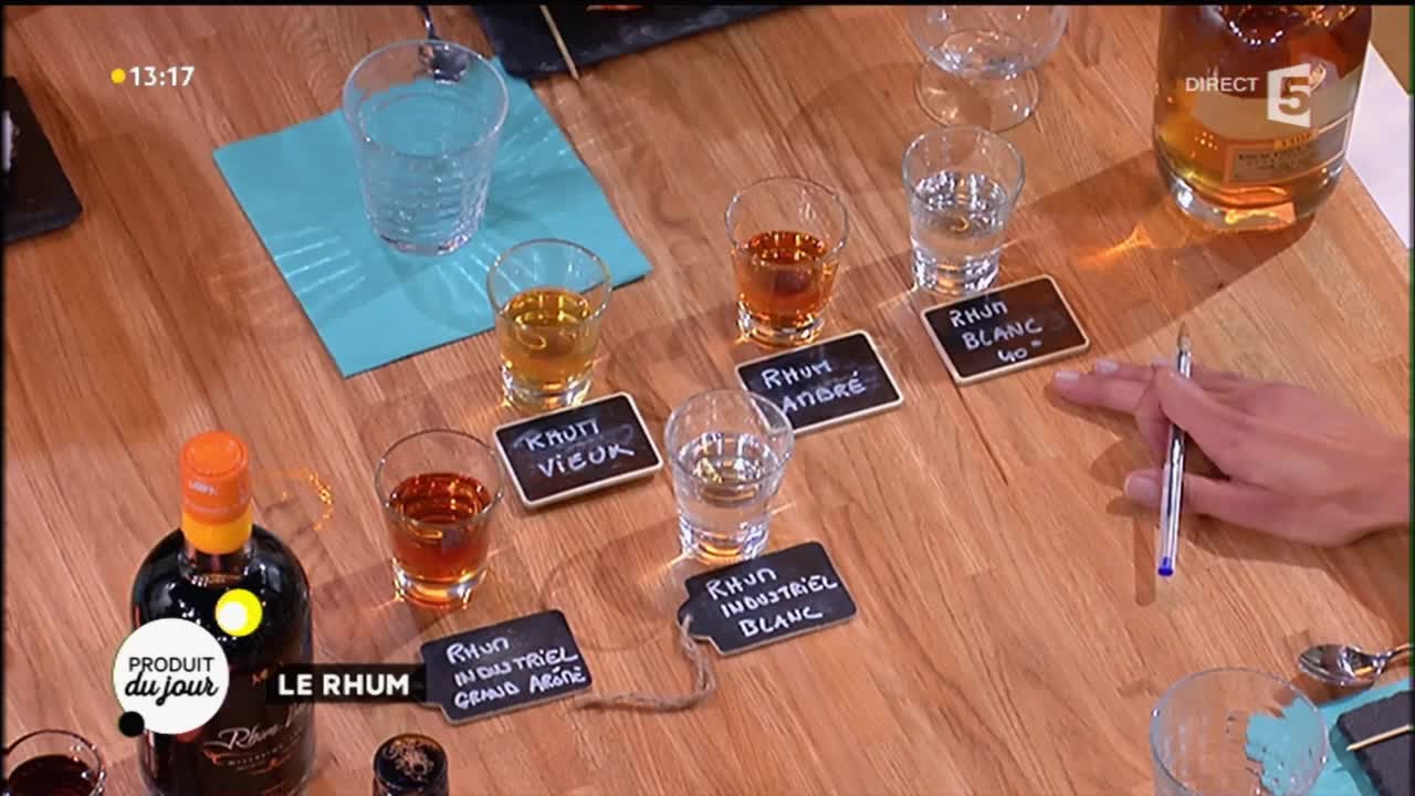 Notre produit du jour : le rhum