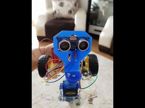 Arduino engelden kaçan robot