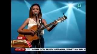 Good Morning Boss Performing Live Cezka Mariz Lapurga 100814