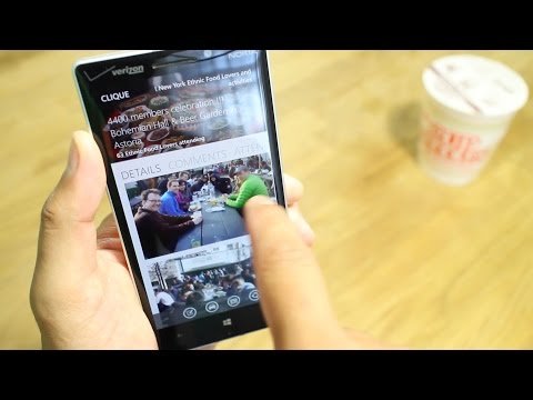Clique, third-party Meetup.com app for Windows Phone
