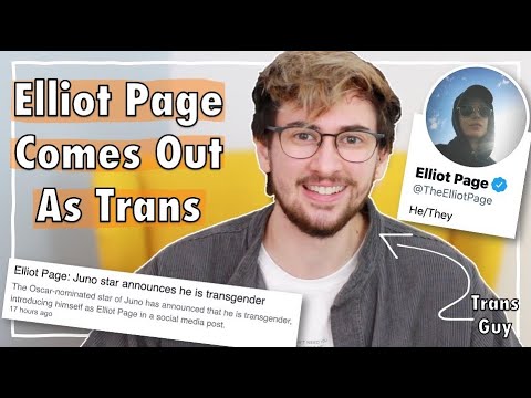 Elliot Page came out as transgender. Here's what that means for ...