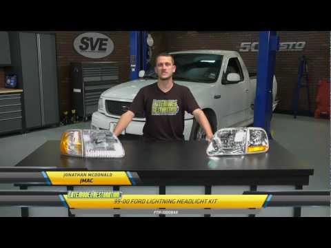 Ford F-150 SVT Lightning Headlight Install (99-04)