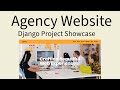 Need an Agency Website? Check Out This Django + Tailwind CSS Demo | Ready to Sell!