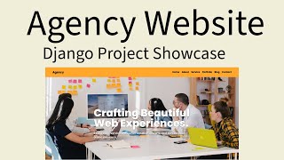 Need an Agency Website Check Out This Django + Tailwind CSS Demo | Ready to Sell!