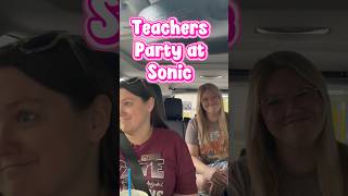 Teacher Life! #sonicdrivein #teacherlife #teachers #softballcoach #snl