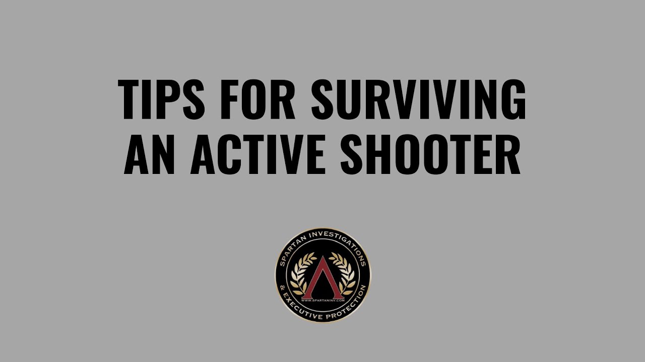 Tips for Surviving an Active Shooter Event