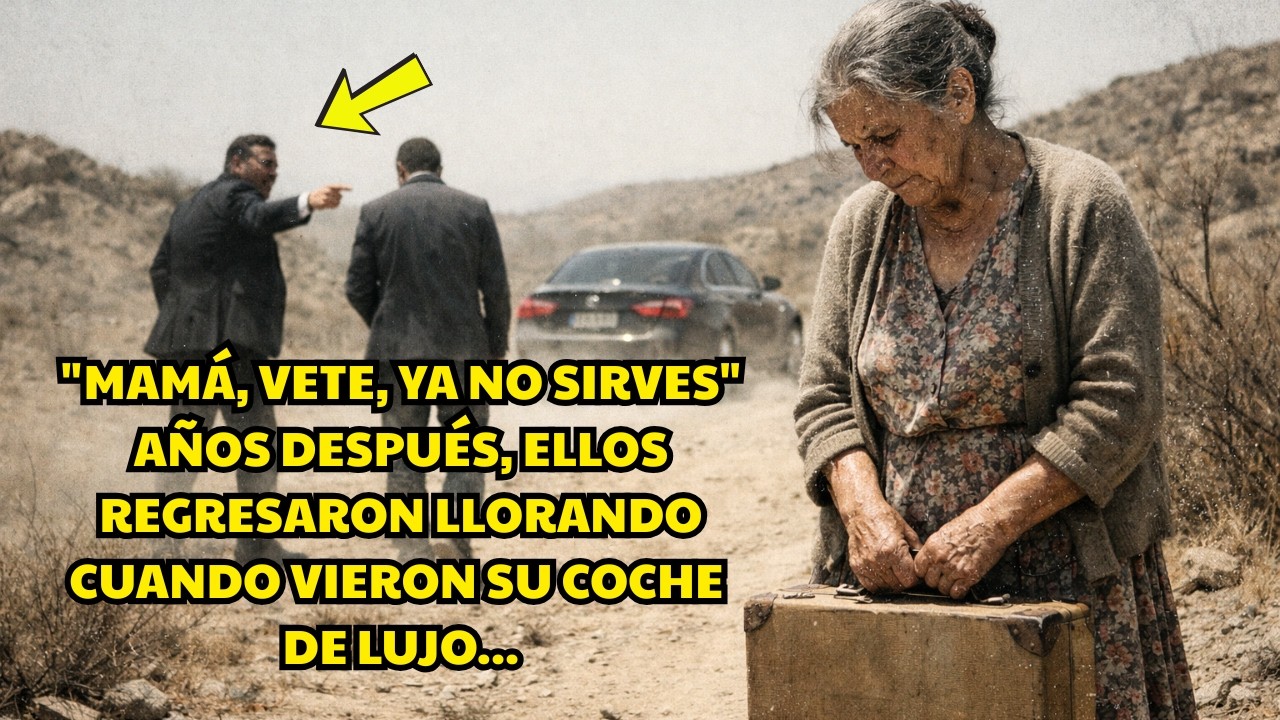 Sus hijos la echaron a un pedregal para morir... Pero el destino les tenía preparada una lección...