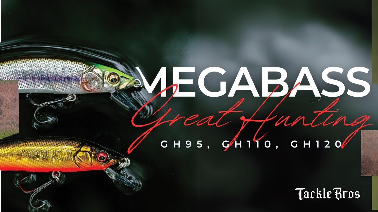 The New Megabass Great Hunting Line of Jerkbaits - YouTube