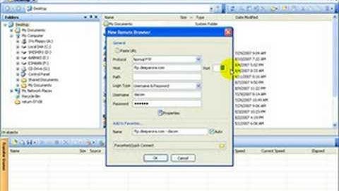 How To SetUp Your Connection Using Smart FTP