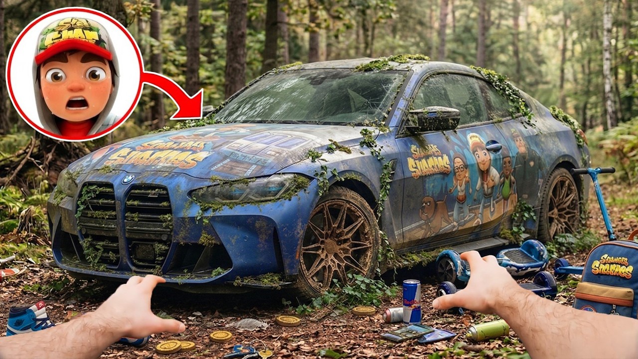 Restoration Abandoned Subway Surfers BMW M4 | FULL ASMR PROCESS