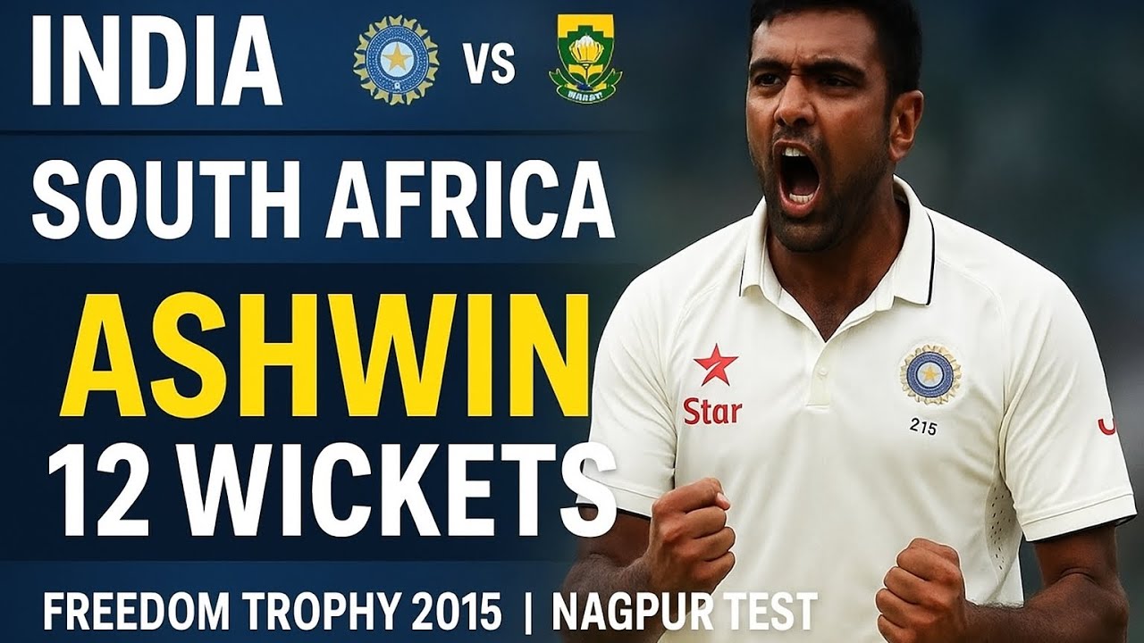 India vs South Africa 3rd Test 2015 | Nagpur Highlights | Freedom Trophy | India Beat SA by 124 Runs