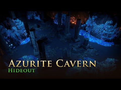 Path of Exile: Azurite Cave Hideout - Path of Exile: Azurite Cave Hideout