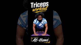 Triceps Workout At-Home 💪 🔥 #shorts #exercise #homeworkout #youtubeshorts