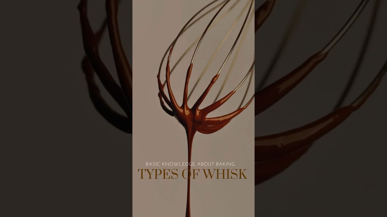 Types of whisk, How to use a whisk, Ways to use a whisk, Whisk for baking