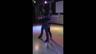 Nightclub Two-Step Intermediate Pattern: Shadow Wrap