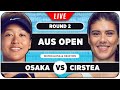 OSAKA vs CIRSTEA • Australian Open 2026 • LIVE Tennis Watchalong