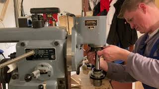 Steinel SH4 vertical head FVK3 bearing replacement - part 5: reassembled and adjustmet