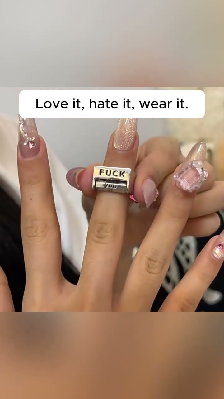 F*ck You Everything Rotating Mood Control Ring ?✅ Product Link in Bio ( # 2023 )